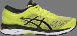 Кроссовки gel kayano 24 'sulphur spring' Asics, желтый t749n 8990 | yellow