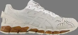 Кроссовки gmbh x gel quantum 360 6 'ivory smoke grey' Asics, пломбир 1201a099 750 | cream