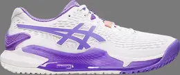 Кроссовки wmns gel resolution 9 oc 'white amethyst' Asics, белый 1042a225 101 | white