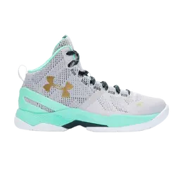 Кроссовки Curry 2 GS Under Armour, серый 1270817 053 | aluminum/antifreeze-gold