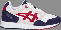 Кроссовки gel saga 'navy burgundy' Asics, белый 1193a095 102 | white