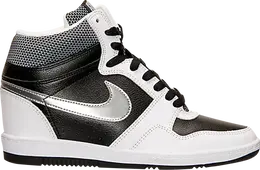 Кроссовки Nike Wmns Force Sky High 'Black Metallic Silver', черный 629746012 | black