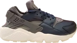 Кроссовки Nike Wmns Air Huarache Run Premium 'Grey Navy', серый aa0523 001 | grey