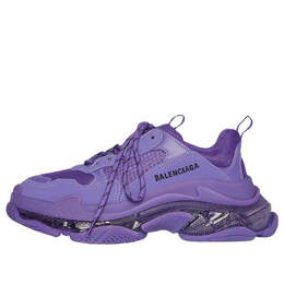 Кроссовки triple s sneakers 'clear sole purple' Balenciaga, фиолетовый 544351w2ga16910 | purple/black