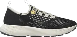Кроссовки Nike Wmns React Escape Run Flyknit 'Black Metallic Vivid Gold', черный dc4269 002 | black