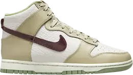 Кроссовки Nike Wmns Dunk High 'Light Bone Alligator', белый dx8956 001 | white