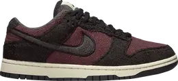 Кроссовки Nike Wmns Dunk Low SE 'Fleece - Burgundy Crush', красный dq7579 600 | red