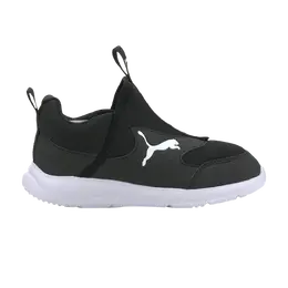 Кроссовки Fun Racer Slip-On Little Kid Puma, черный 193668 04 | black/white