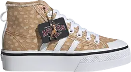Кроссовки Adidas Disney x Wmns Nizza Platform MId 'Bambi', коричневый gz1657 | brown