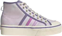Кроссовки Adidas Wmns Nizza Platform Mid 'Almost Pink Pulse Lilac', розовый gx4608 | pink
