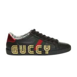Кроссовки Gucci Wmns Ace Low Guccy Print - Black, черный 525268 0g2d0 1088 | guccy print - black