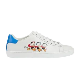 Кроссовки Gucci Disney x Gucci Wmns Ace Huey, Dewey, Louie, белый 649400 ayo70 9062 | huey, dewey, louie