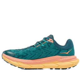 Кроссовки tecton x 'green orange' Hoka One One, зеленый 1123162-dtwgr | green/orange/yellow