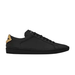 Низкие кроссовки Saint Laurent Signature Court Classic Lips SL/01 Low Top Sneaker, черный 485275 exv60 8069 | black