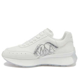 Кроссовки sprint runner 'white silver' Alexander McQueen, белый 781502widnh9071 | white/silver