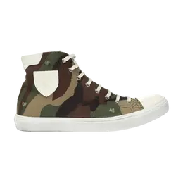 Высокие кроссовки Saint Laurent Bedford High, зеленый 588275 1ir10 2193 | khaki/dark khaki/black/optic white
