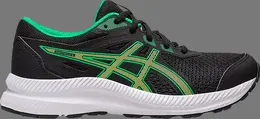 Кроссовки contend 8 gs 'black lime zest' Asics, черный 1014a259 005 | black