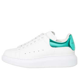 Кроссовки oversized sneaker 'white emerald' Alexander McQueen, белый 676702wicgg9079 | white/emerald