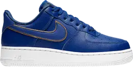 Кроссовки Nike Wmns Air Force 1 Low 'Blue Gold Swoosh', синий ao2132 401 | blue