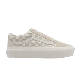 Кроссовки Old Skool Platform Vans, белый vn0a5kx99gy | leather/blanc de blanc