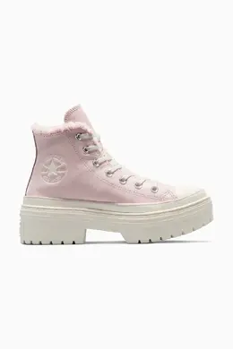 Кроссовки Chuck Taylor All Star с проушинами на каблуке Converse, розовый 9byh-obd4ud_03x | rosa