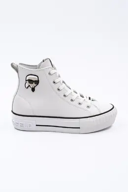 Кожаные кроссовки KAMPUS MAX NFT Karl Lagerfeld, белый ppya-obd0f0_00x | bianco