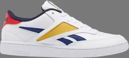 Лимитированные кроссовки club c revenge mark 'vector logo - white gold' Reebok, белый ef7863 | white