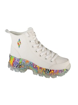 Кроссовки на шнуровке Skechers Jen Stark: Hi-Ryze - See-Thru Drip, белый 5492647 | weiß