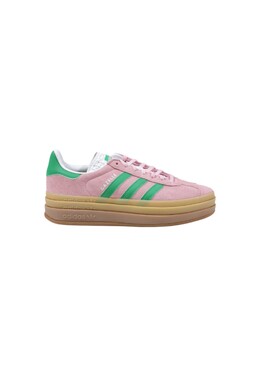 Кроссовки Adidas Gazelle женские, розовый/зеленый 99982 | pink
