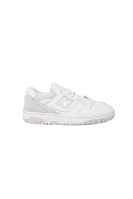Кроссовки женские New Balance 550 повседневные, бело-фиолетовый 90739 | white