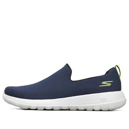 Кроссовки go walk max 'navy lime' Skechers, синий 216114-nvlm | navy/lime