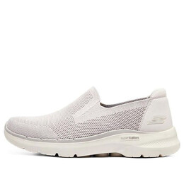 Кроссовки go walk 6 'off white' Skechers, белый 216271-ofwt | off white