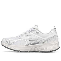 Кроссовки go run consistent 'white gray' Skechers, белый 220034-wgy | white/gray