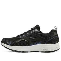 Кроссовки go run 'black blue' Skechers, синий 220036-bkbl | blackblue
