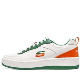 Кроссовки sport court 92 'white' Skechers, белый 894146-ntor | white/green/orange