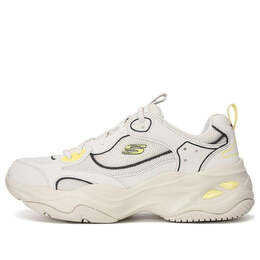 Кроссовки dlites 4.0 'cream white yellow' Skechers, белый 894249-ntmt | cream white/yellow