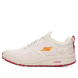 Кроссовки go run consistent shoes 'cream red' Skechers, белый 802005-tpe | white/red