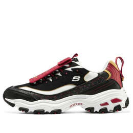 Кроссовки d'lites cny 'black' Skechers, черный 802004-bkmt | black/white/yellow/red
