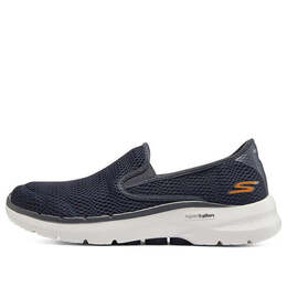 Кроссовки go walk 6 shoes 'dark grey' Skechers, серый 894136-nvy | dark grey/white