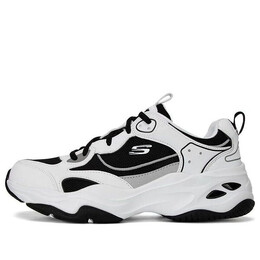 Кроссовки dlites 4.0 'white black grey' Skechers, белый 894249-wbk | white/black/grey