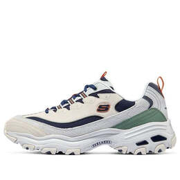 Кроссовки dlites 1.0 chunky shoes 'beige navy' Skechers, бежевый 894265-gynv | beige / navy