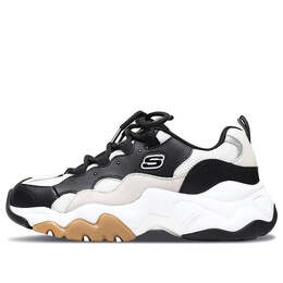 Кроссовки d'lites 3.0 'black white graybrown' Skechers, черный 999880-bktn | black/white/graybrown