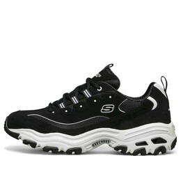 Кроссовки d'lites running shoes black/white Skechers, черный 52675-blk | black and white