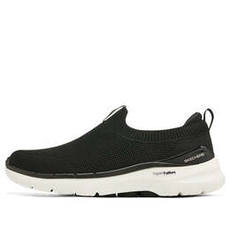 Кроссовки go walk 6 warnock mens slip on 'black' Skechers, черный 216267-blk | black