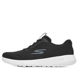 Кроссовки go walk max 'black blue' Skechers, черный 216281-bkbl | black/blue/white