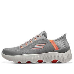Кроссовки go walk massage fit 'grey orange' Skechers, серый 216410-gyor | grey/orange