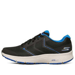 Кроссовки go run consistent 'black white blue' Skechers, черный 220082-bkbl | black/white/blue