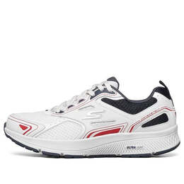 Кроссовки go run consistent white/black/red Skechers, белый 220081-wnvr | whiteblackred