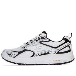 Кроссовки go run 'white black' Skechers, белый 220034-wbk | white/black