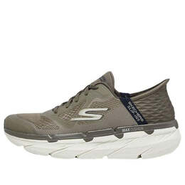 Кроссовки max cushioning premier shoes 'tan olive green' Skechers, бежевый 220313-tpe | tan/olive green